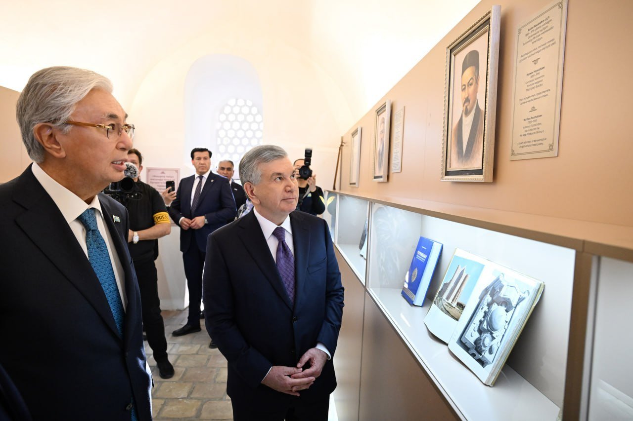 Presidents of Kazakhstan & Uzbekistan Explore Bukhara’s Historic Heritage, Highlighting Shared Cultural Legacy