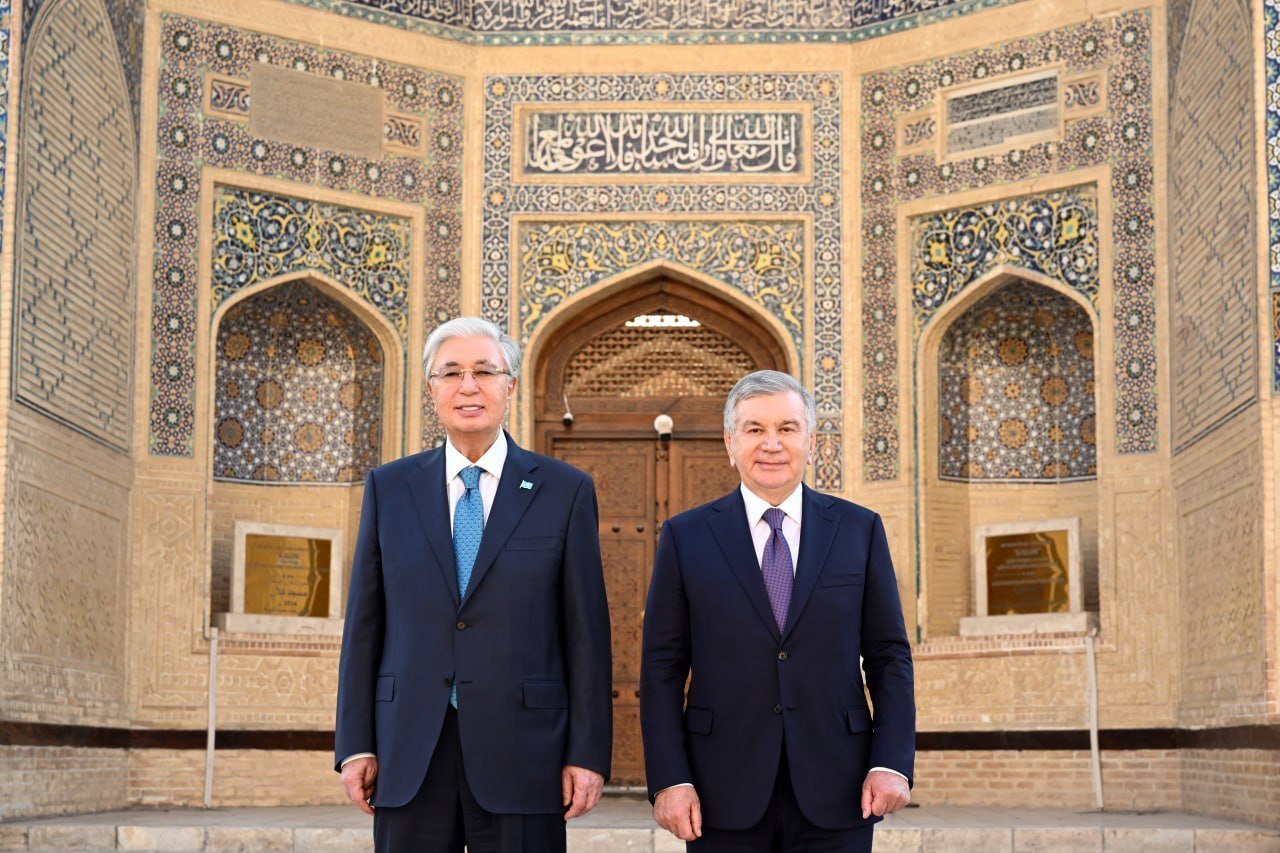 Presidents of Kazakhstan & Uzbekistan Explore Bukhara’s Historic Heritage, Highlighting Shared Cultural Legacy