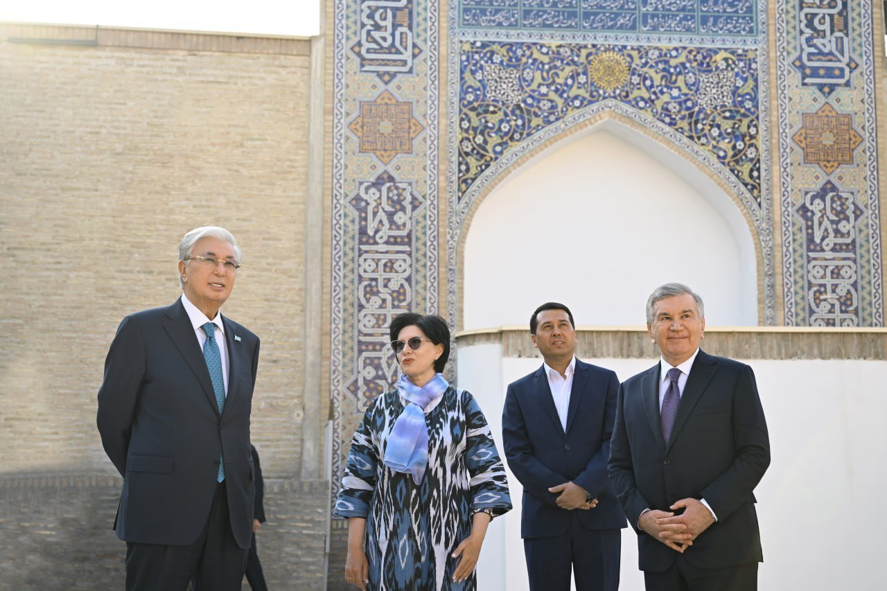 Presidents of Kazakhstan & Uzbekistan Explore Bukhara’s Historic Heritage, Highlighting Shared Cultural Legacy
