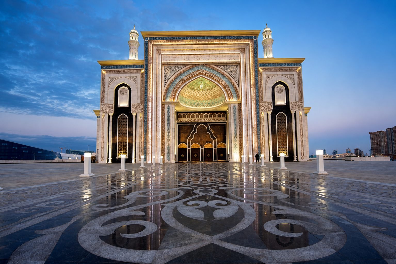 Hazret Sultan Mosque — A Monument of Faith & Kazakh Heritage in Astana