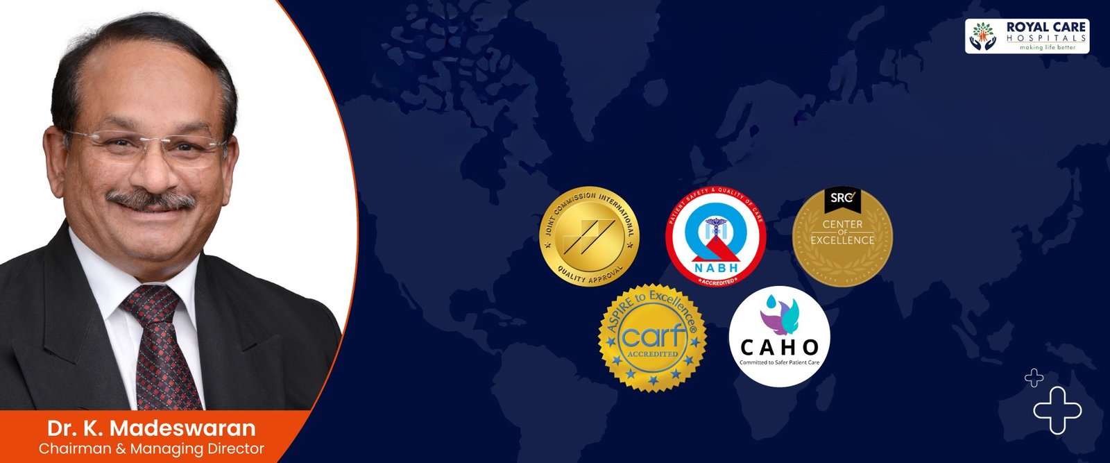 Dr. KMD’s Centre of Medical Excellence in Cardiovascular Surgeries & Treatments @ Royalcare International Hospitals Group
