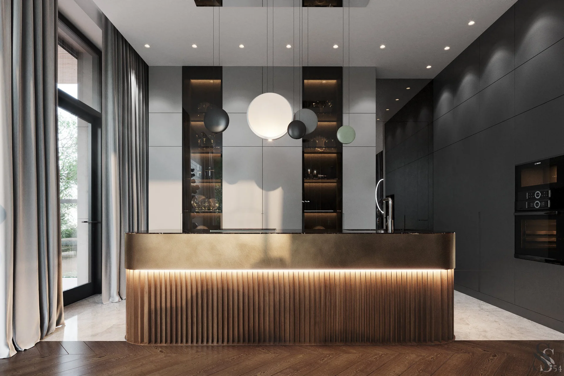 The Interior of a Luxury Country House in Kazakhstan — Where Contemporary Design Meets Timeless Elegance