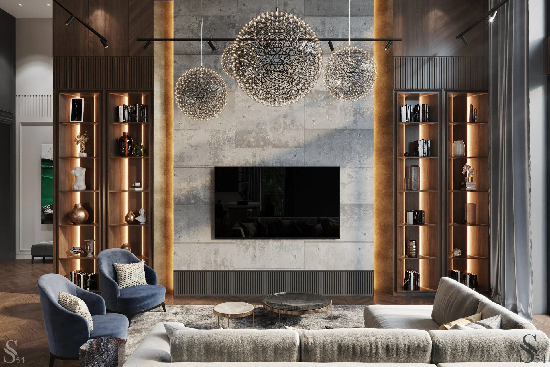 The Interior of a Luxury Country House in Kazakhstan — Where Contemporary Design Meets Timeless Elegance