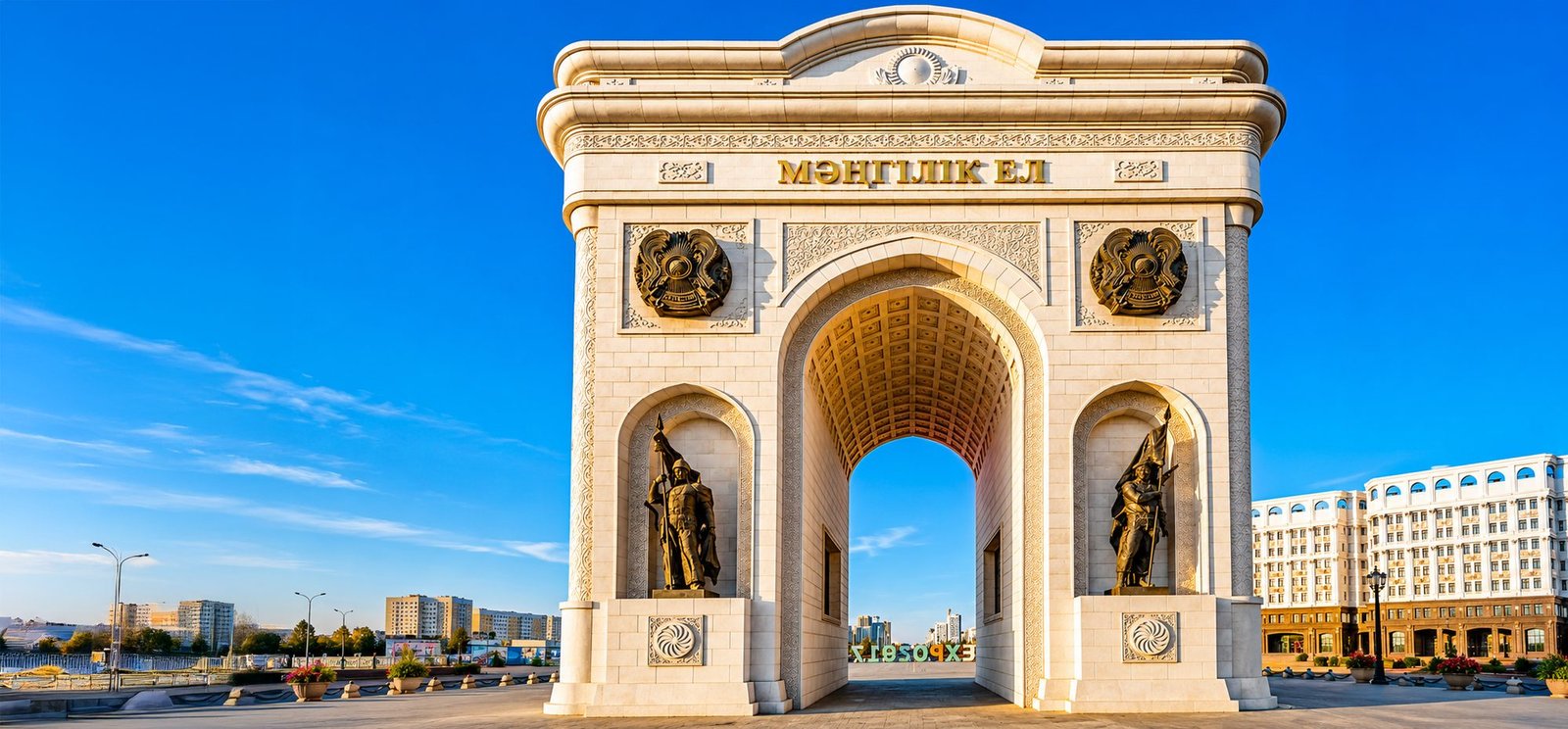 Triumphal Arch Mangilik El: A Landmark Reflecting Kazakhstan’s National Vision