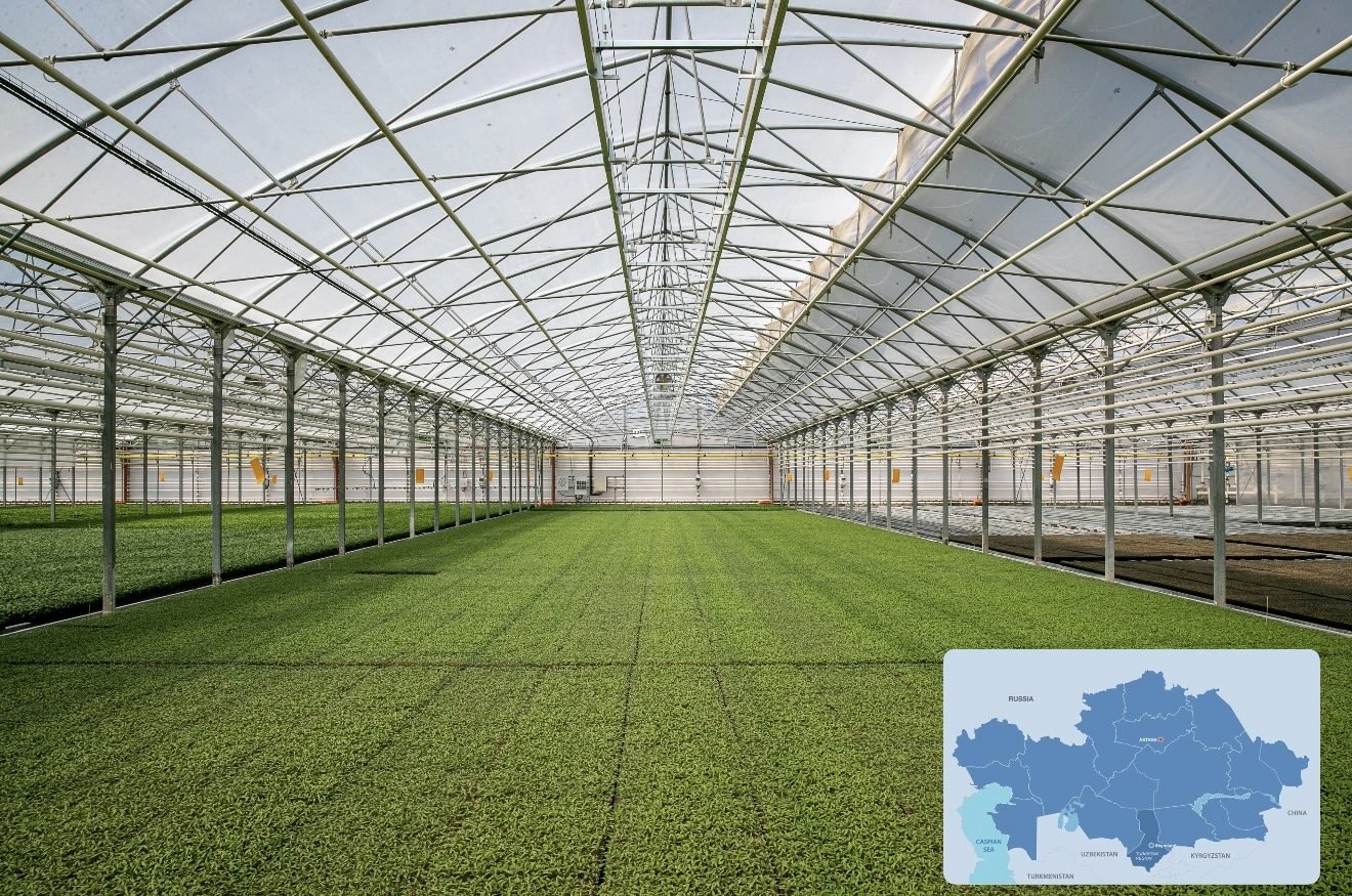 Kazakhstan Strengthens Agricultural Future With $150 Million High-Tech Greenhouse Initiative in Shymkent