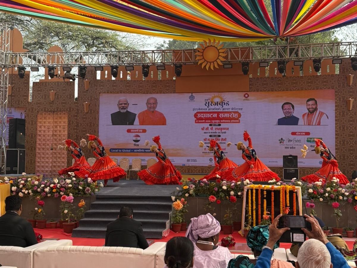 Kazakhstan Showcases Its Rich Cultural Heritage @ The 39th Surajkund International Crafts Mela