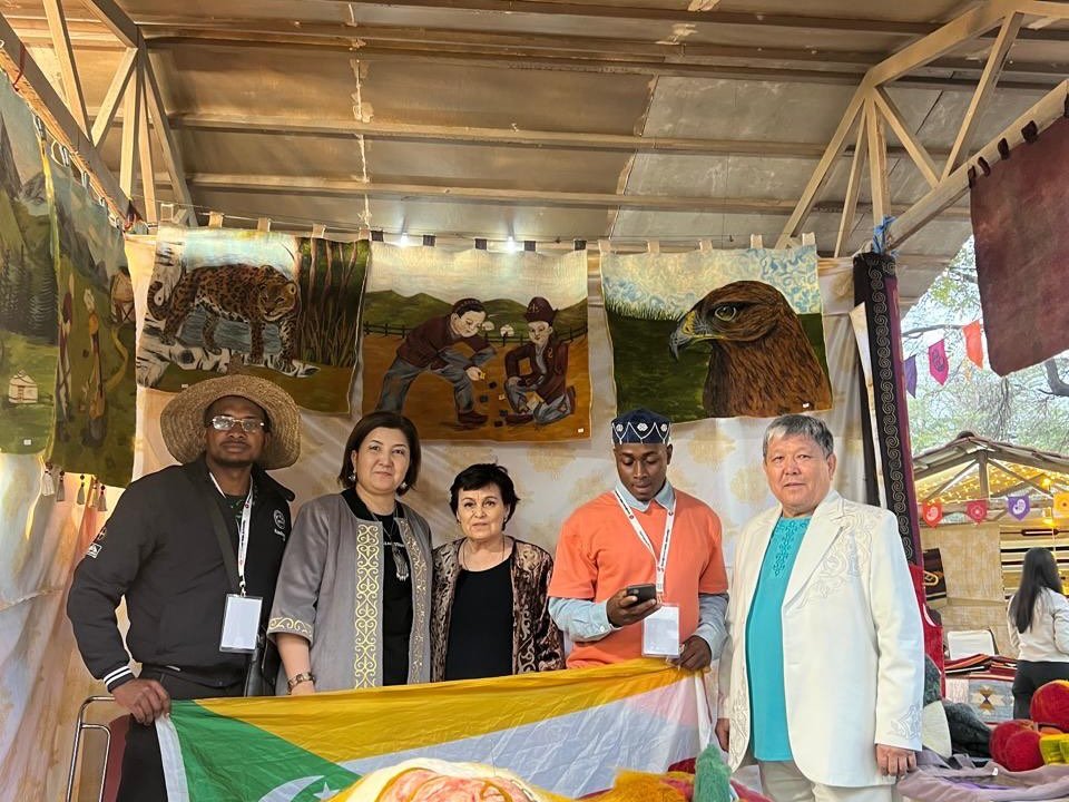 Kazakhstan Showcases Its Rich Cultural Heritage @ The 39th Surajkund International Crafts Mela