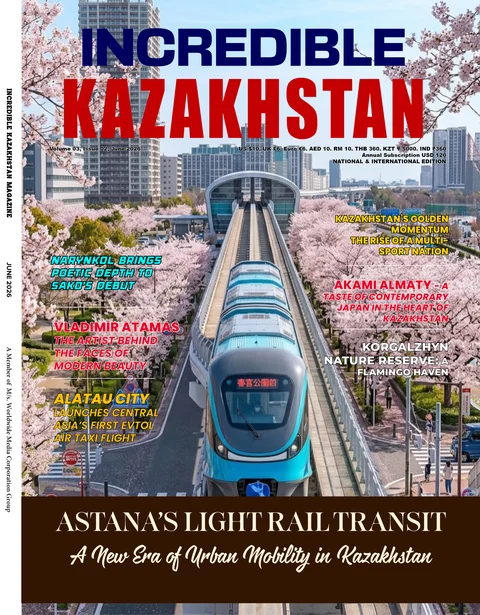 Incredible Kazakhstan Magazine — June 2026 cover