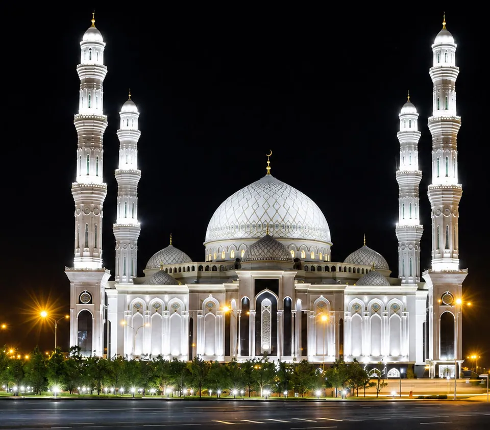 Astana at night